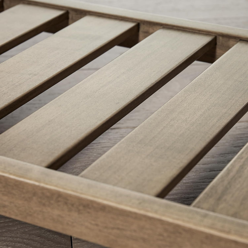 Beige Chenille Storage Shoe Bench