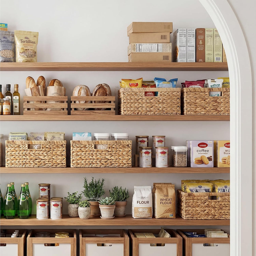 Large Hyacinth Wicker Storage Basket