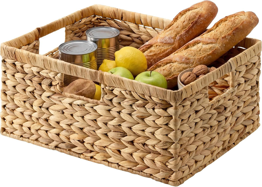 Large Hyacinth Wicker Storage Basket