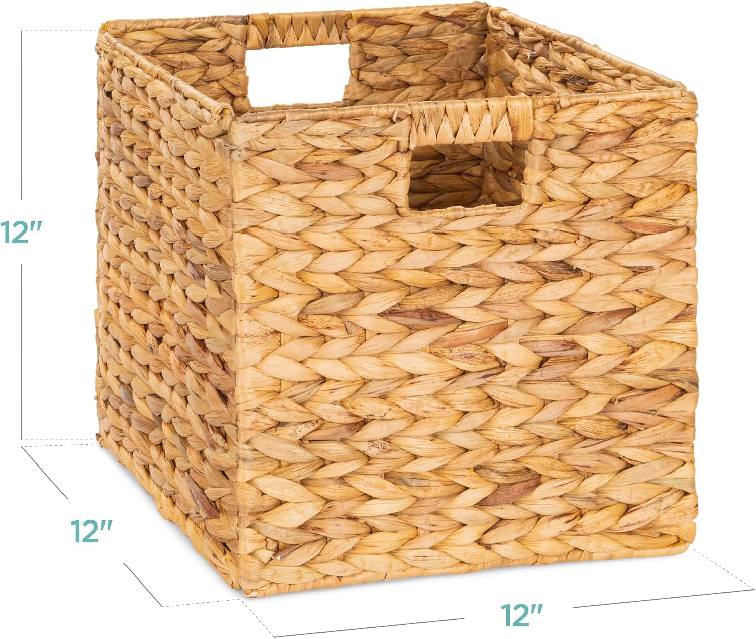 5 Pack Collapsible Hyacinth Baskets